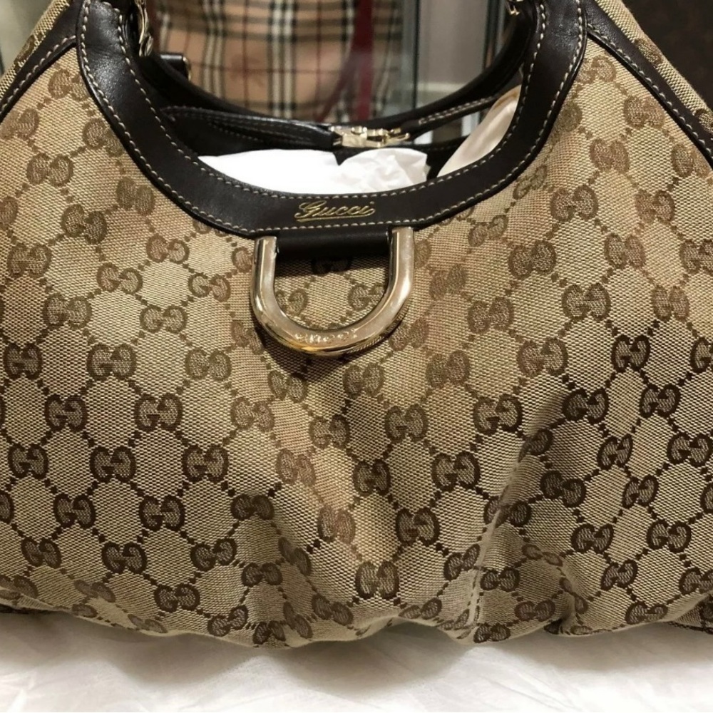 Gucci D Ring Hobo (Authentic Pre Owned) - Picture 5 of 16